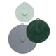 thumbnail image 1 of Tapas de silicona Goodful universales para ollas y sartenes, 3 piezas, 1 of 8