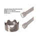 thumbnail image 2 of Bisel de Impacto para Linterna Weltool LB03 de Acero Inoxidable, 2 of 6