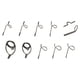 thumbnail image 3 of 11x Snake Guides Kit 9ft 4WT a 11WT Fly Rod Guides Set Rod Guides Herramientas Caña Kit de reparación para pesca , a A, 3 of 5