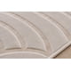 thumbnail image 2 of Alfombra Decorativa con Relieve 3D Diseño Geométrico Curvo Color Beige 35, 2 of 2