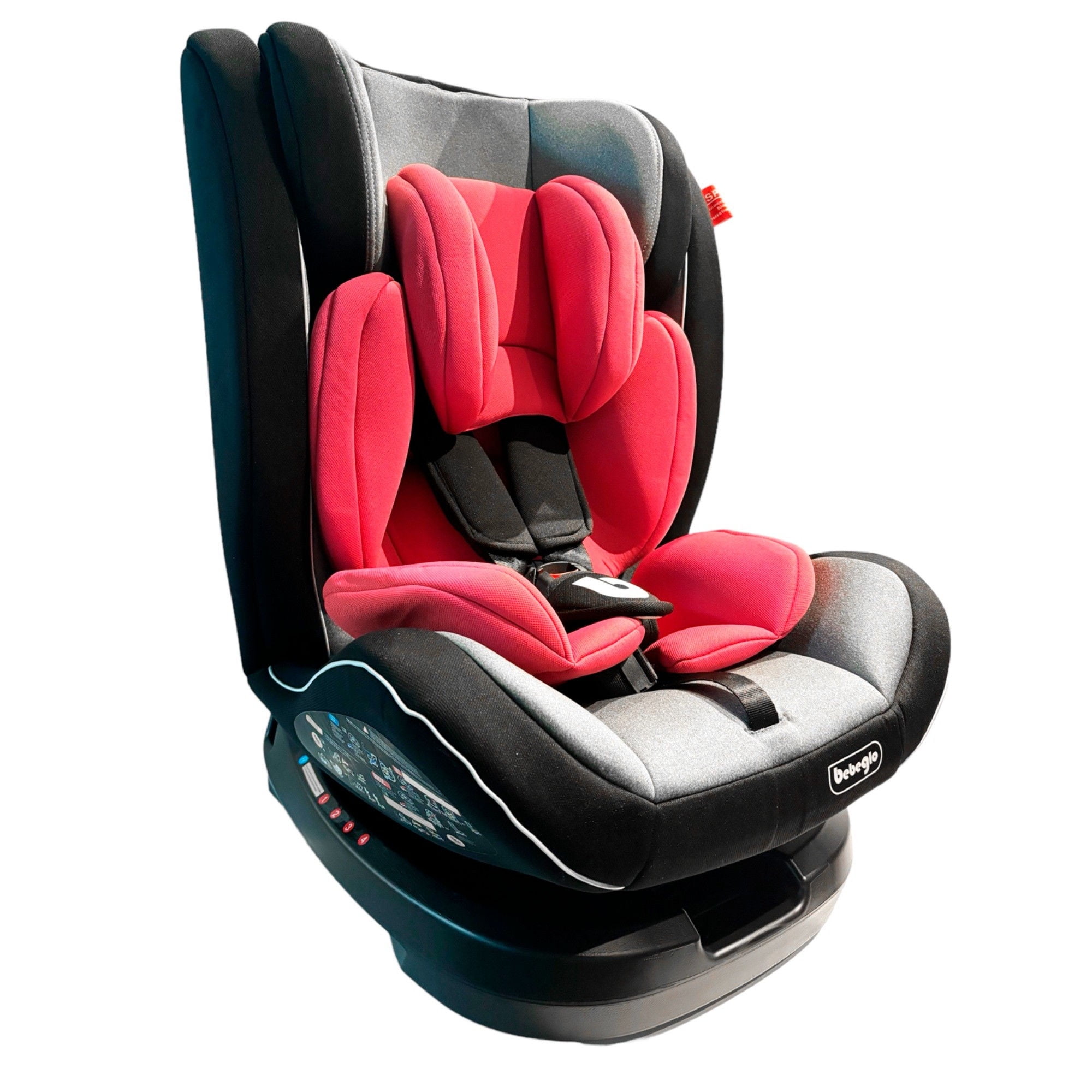 Bebeglo - Silla De Auto Multietapa Isofix 360° Rs-3840 Fucsia