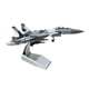 thumbnail image 5 of Avión De Combate SU-35 A Escala 1/100, Modelo Fundido A Presión Con Soporte De Exhibición, Recuerdo, 5 of 5