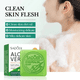 thumbnail image 2 of Jabon de Aloe Vera y Aceites Esenciales Sadoer Hidratante y Control Grasa Facial Corporal 100g, 2 of 7