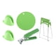 thumbnail image 2 of Juego Antiescaldaduras De Cocina Que Se Mueve Fácilmente Y Protege Las Manos, Resistente, Multiusos, Verde, 2 of 5