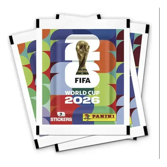Pack 10 Sobres para Album del Mundial Fifa World Cup 2026 Sticker Panini