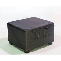 Cabsur - Puff Cama Sorrento Pu Negro