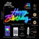thumbnail image 4 of Letrero Neón Led Happy Birthday Usb Con Control Y App, 4 of 7