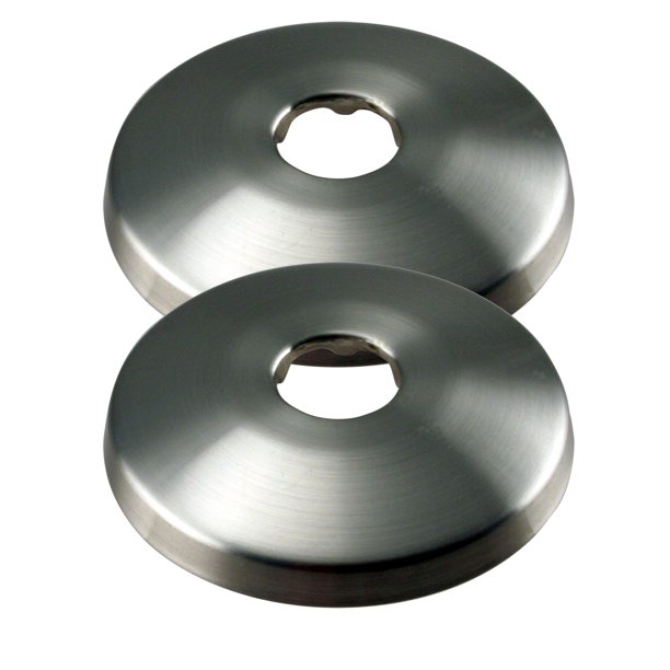 Brida Westbrass R128-2-07 Sure Grip de perfil bajo para tubo de cobre de 15.88 mm (paquete de 2), ní