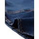 thumbnail image 5 of Falda de Cola de Pescado para Mujer INSPIRE CHIC de Mezclilla Maxi Desgastada Azul Oscuro M, 5 of 6