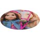 thumbnail image 1 of Muñeca American Girl Alfombra Redonda de Felpa Coral, Antideslizante, No Desprende Pelusas, Lavable y Duradera para Salón, Dormitorio y Habitación de Niños 60cm, 1 of 6