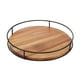 thumbnail image 3 of Bandeja Giratoria De Madera, Organizador De Estante De Especias Para Estación De Café, Isla De Cocina, 3 of 5