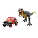 thumbnail image 3 of Set de juguetes Mattel Jurassic Park '93 Classic con T. rex y vehículo, 3 of 3