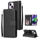 thumbnail image 3 of Funda Cartera para iPhone 14 Plus con Tarjetero, Soporte y Cordón - Protección Negro, 3 of 5