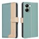thumbnail image 1 of Funda Cartera con Bloqueo RFID para Xiaomi Redmi Turbo 4 5G con Ranuras y Soporte Verde, 1 of 5