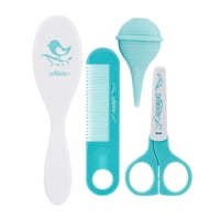 Dr. Brown'S - Baby Care Kit (Cepillo, Peineta, Aspirador Nasal Y Tijeras Para Uñas)