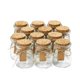 thumbnail image 1 of Frascos Mini de Vidrio Otis Classic 100 ml con Tapones de Corcho Paquete de 12, 1 of 4