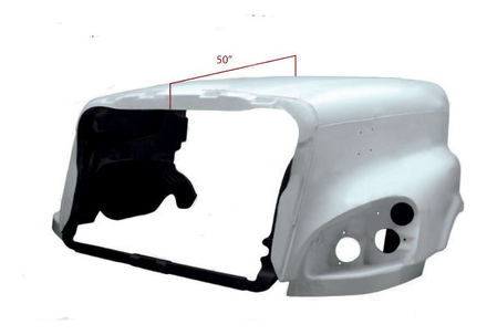 Cvns - Capot Camión Tipo Freightliner Cascadia
