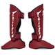 thumbnail image 4 of Espinilleras Fairtex SP7 Muay Thai para hombres, mujeres y niños, color rojo, 4 of 6