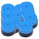 thumbnail image 2 of 10 Piezas De Cinta De Agarre Para Raqueta De Tenis, Repuesto Para Mango De Raqueta, Banda Para El Sudor, Color Azul, 2 of 5