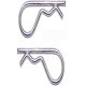 thumbnail image 1 of Clip para pasador de receptor Roadmaster 910028, paquete de 2, 1 of 1