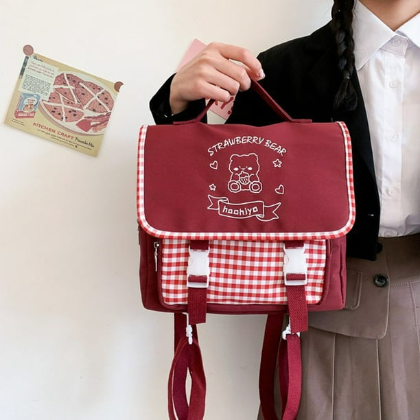 Japanese High School Girls Backpack School Bags For Teenage Girls Multi Pockets New Kawaii Backpack Women Harajuku Cute Mochila
