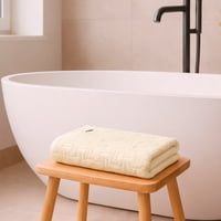 Toalla De Baño Cuerpo Savoy Nautica Home 76X137Cm 100% Algodón Ultra Suave Crema