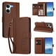 thumbnail image 2 of Funda Cartera Trébol para Xiaomi Poco X8 Pro con Ranuras Tarjetas y Carga Inalámbrica Marrón, 2 of 6