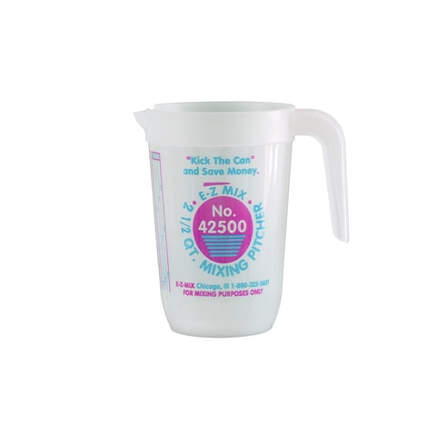 Jarra Mezcladora E-Z Mix 42500, 2,4 L, Paquete De 10 Unidades, Reutilizable Y Económica