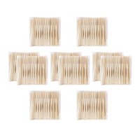 Magideal - 100 Uds. Tenedor De Fruta, Tenedor De Bambú, Tenedor De Ensalada De Bambú Para Frutas, Aperitivos, Postres, Ceremonias De Boda, Tenedor De Repostería,