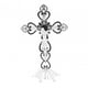 thumbnail image 1 of Crucifijo Decorativo De Metal Cruz De Pie Decoración De Mesa Cristiana Portátil Negro, 1 of 3