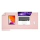thumbnail image 1 of Base para escritorio Wolaile 91x43 cm de cuero PU impermeable rosa, 1 of 9