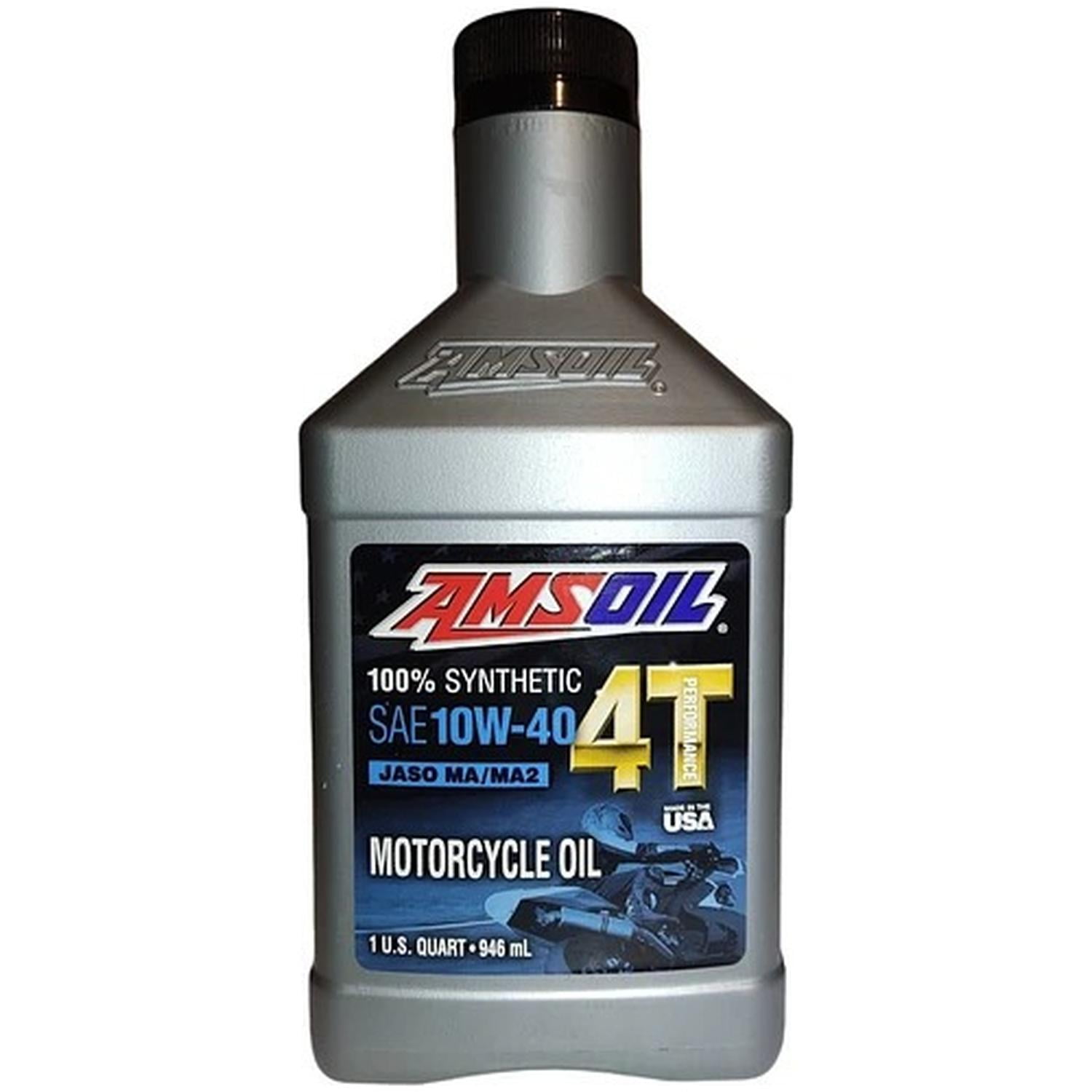Aceite Moto Amsoil 10w 40 Performance 1l Full Sintetico
