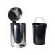 thumbnail image 2 of Papelera Metalica 3l Pedal Antideslizante Acero Inoxidable, 2 of 2