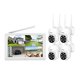 thumbnail image 2 of Kit NVR Srihome 4 camaras IPC030 PTZ Wifi 2MP + NVR NVS009 con pantalla 8CH, 2 of 5