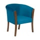 thumbnail image 3 of Sitial Dortmund Tela Velvet Azul Petroleo, 3 of 4