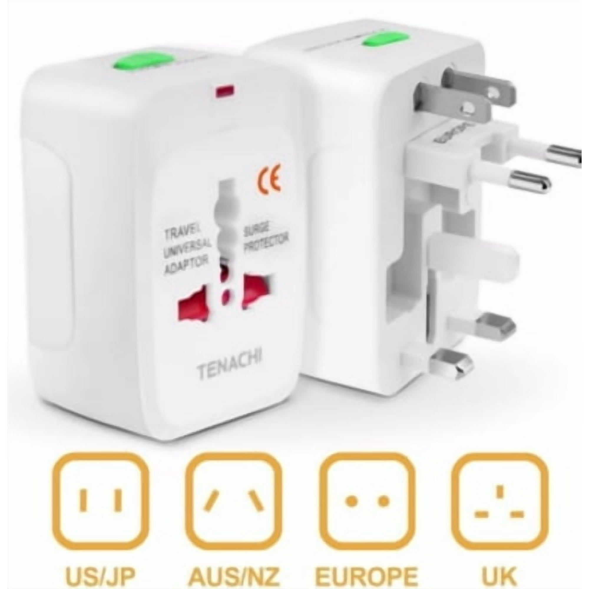 Genérico - Adaptador De Viaje En Todo El Mundo Todo En Uno Universal