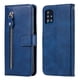 thumbnail image 1 of Funda con Cremallera para Samsung Galaxy A51 5G, Carcasa Cartera de Cuero PU con Soporte y Tarjetero, 1 of 6