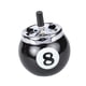 thumbnail image 3 of Bandeja De Metal Con Botón Pulsador De Bola De Billar, 3 of 3