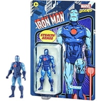 Marvel Hasbro Legends Series De 3.75 Pulgadas Retro 375 Collection Stealth Traje Iron Man Acción F Marvel Marvel
