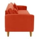 thumbnail image 5 of Sofa New Retro 3CG Felpa 04 Naranja, 5 of 6