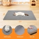 thumbnail image 2 of Alfombrilla de arena para gatos Anywish, grande, 47 x 33 cm, doble capa, gris, 2 of 9