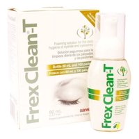 Novartis Etico - Frex Clean-T Limpieza Parpados Pestañas Solución 80Ml+80 Pañ