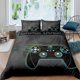 thumbnail image 1 of Cartoon play game gamepad gamer duvet cover quilt cover pillowcase bedding set3-Piece Bedding Set (1 Duvet Cover + 2 Pillow Shams), 1 of 4
