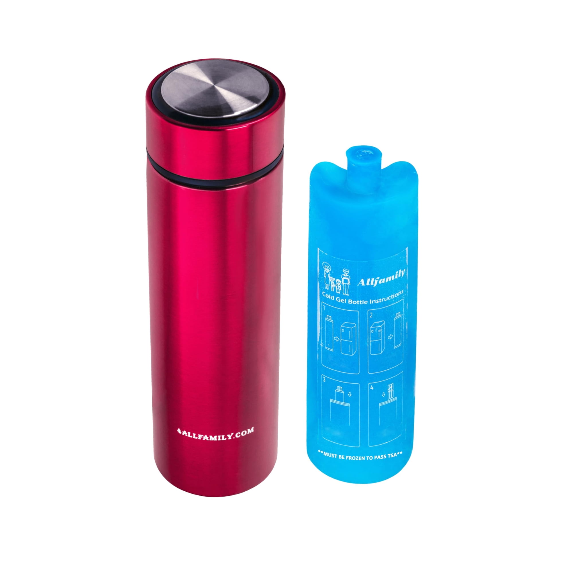 Estuche De Viaje Insulin Cooler 4allfamily Nomad Tsa 48h Rojo