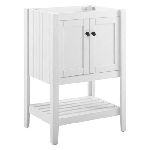 Mueble De Baño Modway Prestige De 23 Pulgadas, Blanco