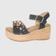 thumbnail image 2 of Sandalia Plataforma Navy Vía franca, 2 of 4