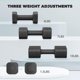 thumbnail image 2 of Par de mancuernas ajustables Ragebby 4‑20 lb (1,8‑9,0 kg) juego de 2, 2 of 8