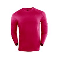 Snix - Polera Fit De Adulto Primera Capa Para Futbol Manga Larga Fucsia Talla Xxl