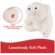 thumbnail image 4 of Oso de peluche GUND Original Snuffles de 25 cm, color blanco, 4 of 8
