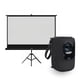 thumbnail image 1 of Proyector Portatil Nova 9000lm + Telón 80" Negro LEVO, 1 of 8